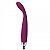 Vibrador Clitoriano ou Ponto G Cabeça Flexível LUXO Recarregável  5 Vel.- CICI - SVAKOM Vinho - Imagem 2