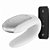 SATISFYER DOUBLE FUN BLACK - Vibrador Para Casais Luxuosos com Controle de App e Controle Remoto - Imagem 2