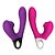 Sugador e Vibrador Ponto G com Alça e Sucção no Clitóris - Recarregável ROXO - DB002 - Imagem 2