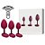 PLUG ANAL VERSION - Kit 3 Plug Anal Recarregáveis em Silicone com Controle Remoto - DF957 - Imagem 1