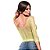 Cropped Blusa VERDE NEON Sem Strass Com Manga - Tamanho Único - Hadar - Y2093 - Imagem 3