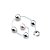 Bolinha Tailandesa Pompoarismo de Metal Cromada HARD - HA120C - Imagem 2