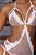 Fantasia Sexy NOIVA CANDY - BODY E VEU - Garota Veneno 2180 - Imagem 3