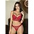 Conjunto Cropped Pingentes de Ouro 2145 Garota Veneno - Vermelho - Imagem 1