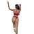 Calcinha fio duplo microfibra -Vermelho - Y7099 - Imagem 3