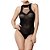 Body tiras no decote - Preto - Y3402 - Imagem 1