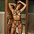 Body Sado LUXO Estilo Harness Hot Fantasy - PRETO (Segredo) - 650 - Imagem 1