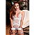 Body Sensual BRANCO Sem Bojo Com Ligas e Persex - Perola nas Costas - Garota Veneno - 2372 - Imagem 4