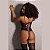 Body Sensual PRETO de Bojo Com Ligas e Detalhe de Elástico nas Costas - Garota Veneno - 4013 - Imagem 5