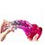 Dildo Monstro com Ventosa - Transparente com Rosa - MAIG Maig - Imagem 2