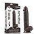Prótese HIPER Realística 23,5 cm c/ Camada de Dupla Intensidade (MARROM) - LOVETOY SLIDING-SKIN DUAL LAYER - Imagem 1