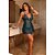 Camisola de Tule e Renda Delicada - Turquesa - 865 - Segredo da Paixão - Imagem 1