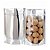 50 Sacos Stand Up Pouch 12x17cm Metalizado Frente Transparente Zip Lock com Visor -  Impermeavel - Imagem 1