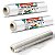 Kit 2 Filme PVC 28x100mt Alimentos Rolo Bobina Plástico Esticavel Resistente Transparente - Imagem 1