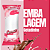 Embalagem Higiênica Geladinho 7x19cm Sacolé Dindin Chup-chup Rosa Escolha a Qtde - Imagem 1