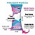 Embalagem Higiênica Geladinho 7x21cm Sacole Dindim Chup Chup Juju Picole Lilas - Imagem 3