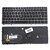 Teclado Para Hp Elitebook 840-g1 840-g2 850-g1 Preto com moldura Prata Retroiluminado - Imagem 1