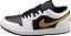Air Jordan 1 Low Men's Shoes (553558-172,White/Metallic Gold-Black) - Imagem 2