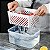 Caixa Organizadora para Geladeira com Cesta Drenante – Recipiente de Armazenamento para Frutas, Legumes e Alimentos - Imagem 8