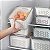 Caixa Organizadora para Geladeira com Cesta Drenante – Recipiente de Armazenamento para Frutas, Legumes e Alimentos - Imagem 2