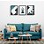 Kit Quadros Decorativos Moldura Vidro Geométrico - Imagem 4