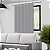 Cortina Blackout PVC para Bastão 140x140cm – Corta Luz Total - Imagem 1