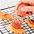 Dispenser de Óleo e Azeite com Escova de Silicone 180ml em Vidro – Cor Salmão | Praticidade e Economia na Sua Cozinha - Imagem 2