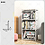 Estante de livros removível simples - Imagem 2