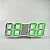 Relógio Despertador Digital 3D LED – Parede e Mesa, Temperatura e Calendário, Moderno - Imagem 5