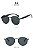 Óculos De Sol Heevoo Feminino Metal Redondo Design Retrô UV400 Policarbonato - Imagem 13