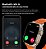 Relogio T900Ultra Smartwatch Bluetooth Aviso de mensagem Monitor de Frequência Cardiaca - Imagem 9