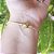 PULSEIRA TIPO PANDORA BANHADA OURO 18K - Imagem 3