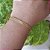 PULSEIRA TELA BANHADA OURO 18K - Imagem 3