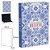CAIXA LIVRO MDF AZUL BELEM 31.5X23X4CM - Imagem 1