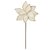 POINSETTIA OFF WHITE X9 60CM - Imagem 1