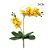 HASTE DE ORQUIDEA C/FOLHAS 56CM TOQUE REAL) - Imagem 2