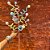 HASTE DECORADA COM GLITTER - ALT 62 CM - Imagem 1
