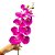 GALHO DE ORQUIDEA PINK SILICONE TOQUE REAL 90CM - Imagem 1