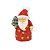 VELA PAPAI NOEL COM ARVORE 11CM - Imagem 1