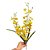 GALHO DE CHUVA OURO COM FOLHAS PREMIUM 50CM - Imagem 3