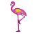 GANCHO FLAMINGO 40X20.5X0.9CM - Imagem 1