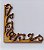 APLIQUE CANTONEIRA Nº 2 EM MDF 3MM. CORTE A LASER. - Imagem 1