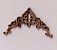 APLIQUE CANTONEIRA Nº 7 EM MDF 3MM. CORTE A LASER. - Imagem 1