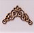 APLIQUE CANTONEIRA Nº 13 EM MDF 3MM. CORTE A LASER. - Imagem 1
