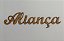 NOME EM MDF 2,5MM "ALIANÇA". CORTE A LASER. - Imagem 1