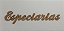 NOME EM MDF 2,5MM "ESPECIARIAS". CORTE A LASER. - Imagem 1
