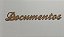NOME EM MDF 2,5MM "DOCUMENTOS". CORTE A LASER. - Imagem 1