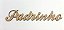 NOME EM MDF 2,5MM "PADRINHO". CORTE A LASER. - Imagem 1