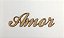 NOME EM MDF 2,5MM "AMOR". CORTE A LASER. - Imagem 1