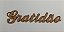 NOME EM MDF 2,5MM "GRATIDÃO". CORTE A LASER. - Imagem 1